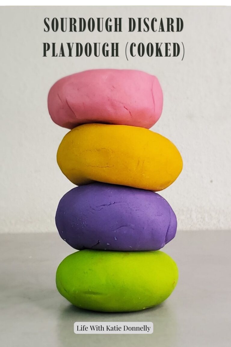 Sourdough Discard Playdough (Cooked)
